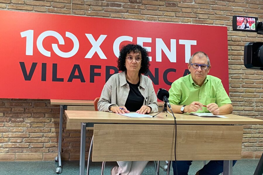 La plataforma 100xCent Vilafranca engega nou cicle amb l’objectiu de ser un espai de trobada